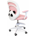 Крісло обертове дитяче PERFECT KIDS PANDA PINK7